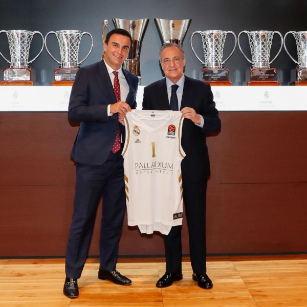 PALLADIUM HOTEL GROUP NUOVO SPONSOR UFFICIALE DEL REAL MADRID BASKETBALL