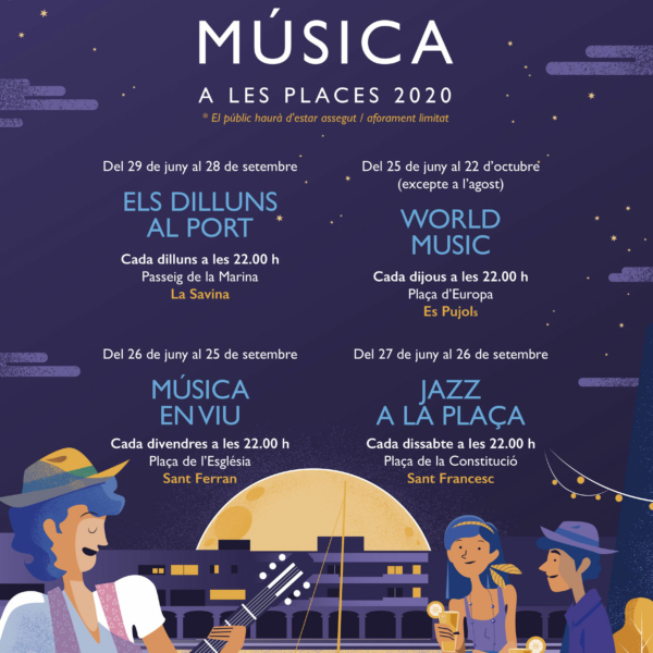 UN’ESTATE DI MUSICA A FORMENTERA CON MÚSICA A LES PLACES