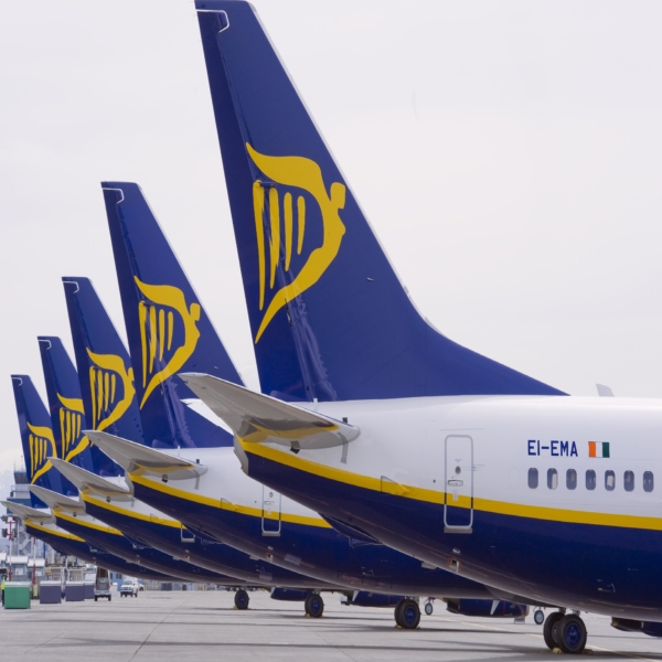 RYANAIR: A LUGLIO IL TRAFFICO CRESCE DEL 4% CON 13,1 MILIONI DI CLIENTI